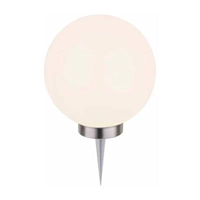 Imagen de Dehner Lámpara Solar, Esfera con estaca, Cambio de Color, diámetro 20 cm, plástico