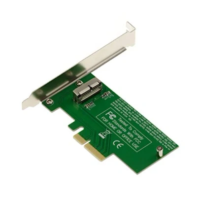 Imagen de KALEA INFORMATIQUE Tarjeta controladora PCIe para Mac SSD 2013 2014 2015 2016 2017 2018 con 12+16 Pines (MD711 MD712 MD760 MD761 ME864 ME865 ME866 ME293 ME294 ME874 ...) PCI Express x4