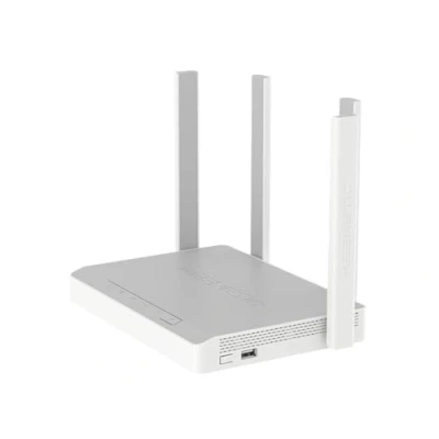 Imagen de Keenetic Hoper DSL Módem Router Wi Fi 6 en Malla supervectorial VDSL2/ADSL2+ AX1800 con un Smart Switch Gigabit de 4 Puertos y Puerto USB 3.0