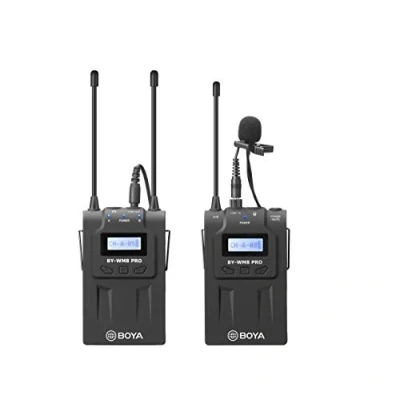 Imagen de Boya Transmisor Receptor UHF con Lavalier K1 1TX+1RX by WM8 Pro