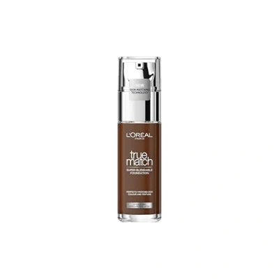 Imagen de L&#039;Oreal Paris Make up Designer Accord Parfait, Base de maquillaje acabado natural con ácido hialurónico, tono piel oscuro 10R, 30 ml