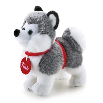 Imagen de Trudi Trudino Husky Deluxe Peluche pequeño Cumple de Peluche. 8x15x15cm Taglia XS Trudini Classic Modelo 51010
