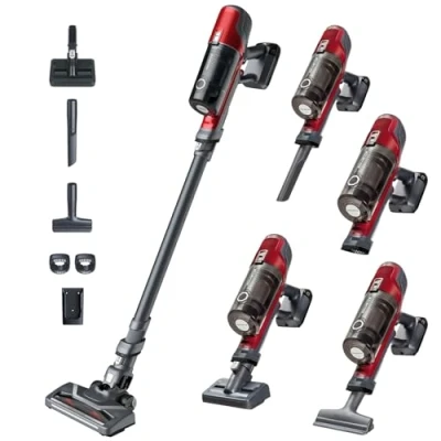 Imagen de Rowenta XPert 6.60 Animal Aspiradora escoba sin cable para pelo de animales, control velocidades, modo Eco, gatillo función boost, autonomía hasta 45 min, batería extraíble, diseño ligero,RH6878