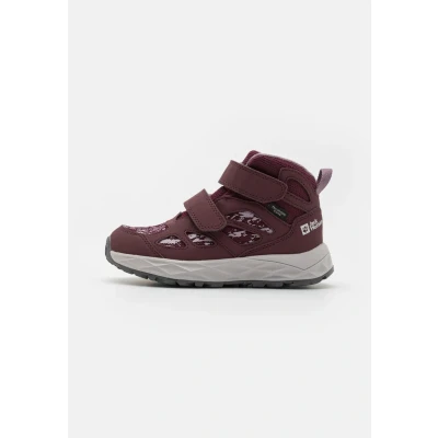 Imagen de Jack Wolfskin Woodland 2 Texapore MID Unisex Zapatillas de senderismo para niños, Talla: 38, Boysenberry Fibra sintética/tela