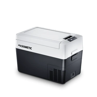 Imagen de DOMETIC CDF2 36 Nevera/Congelador con compresor, +10 C a 15 C, 31 litros, Mini refrigerador 12/24 V para coche, camión o barco protector de batería, gris