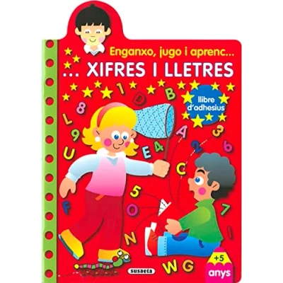 Imagen de Xifres I lletres (Enganxo,Jugo Aprenc...)