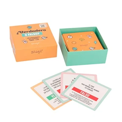 Imagen de Mr. Wonderful Juego de Cartas ¿Verdadero o Falso?, WOA2212248ESZ0