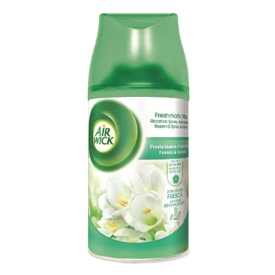 Imagen de Airwick 6 x air wick freshmatic max aromas de pluma &quot;freesia &amp; jasmin 250 ml