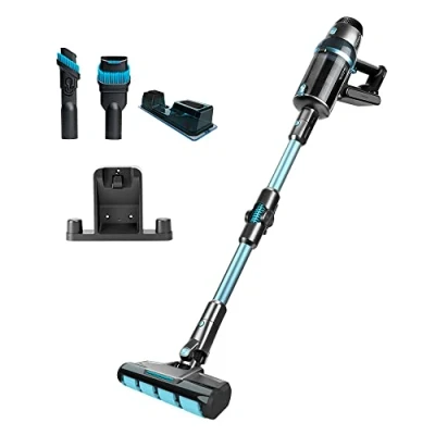 Imagen de Cecotec Aspirador Escoba Digital sin Cable Conga Rockstar 2500 Titanium ErgoWet. 4 en 1, Motor Digital, Cepillo Jaliscazo, 680 W y 26 kPa, 230 AW, Tubo Flexible, Sistema ErgoWet, Accesorios