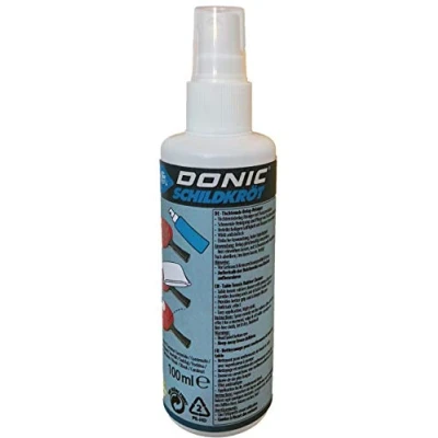 Imagen de Donic Schildkröt Espuma Limpiadora para Raquetas de Tenis Mesa, 100 ml en una Bomba Pulverizadora, Renovación las Almohadillas Raquetas, 828524