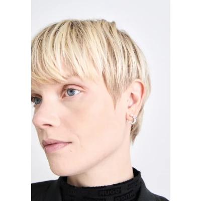 Imagen de Swarovski Matrix STUD Circle Pendientes, Mujer, Talla: One Size, White