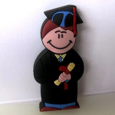Imagen de Chico Estudiante Graduado Memoria USB Flash Drive 8 GB