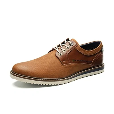 Imagen de Bruno Marc Zapatos de Cordones Zapatillas Casual Oxfords Clásico Formales Derby para Hombre MARRÓN SBOX2213M E Talla 40 (EUR)
