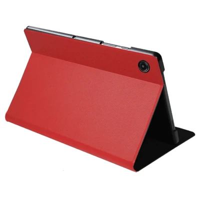 Imagen de Funda tablet Silver HT Samsung A9+, Para 11&quot;, Poliuretano y Microfibra, Antideslizante, Rojo
