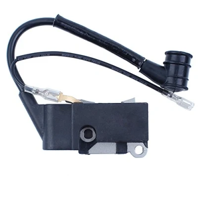 Imagen de Bobina de Encendido para Motosierra 4500 5200 5800 45cc 52cc 58cc, Adefol Módulo Motor Accesorios Reemplazo Profesionales (Bobina Encendido)