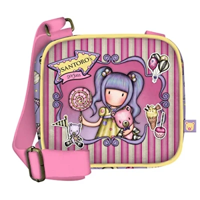 Imagen de Santoro 5018997637739 Mini Bandolera Cruzada Gorjuss Fairground First Prize 16,5X15X6,5Cm, Multicolor, S (1039GJ10)
