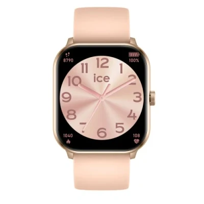 Imagen de ICE Watch smart Rose gold Nude pink Smartwatch rosa oro para Mujer con Correa de silicona 021414 (1,85&quot;)