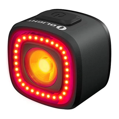 Imagen de OLIGHT RN 120C LED Linterna de Bici Trasera Inteligente para Bicicleta con Sensor Movimiento Integrado Recargable Batería Incluida Carga USB 120 Lúmenes MAX. IPX6 Negro