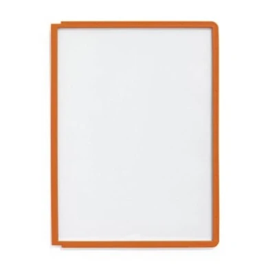 Imagen de Durable 560609 Panel de exhibición Sherpa A4, 5 piezas, naranja