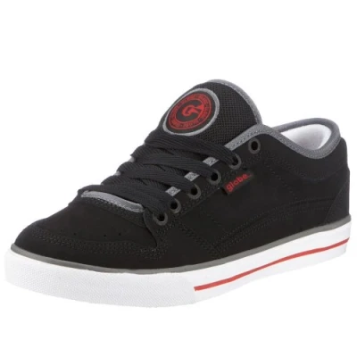 Imagen de Globe GBTB4 10036 Zapatillas de Deporte Cuero Nobuck para Hombre, Color Negro, Talla 44