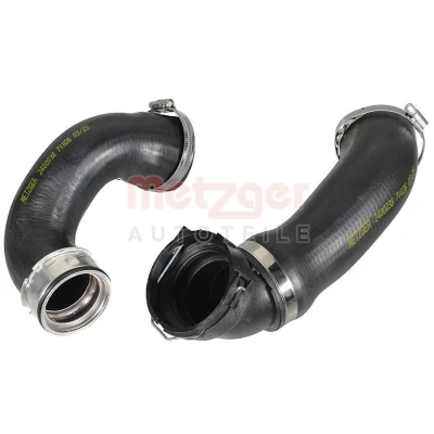 Imagen de METZGER 2400038 Manguera Turbo Caucho Con refuerzo textil sin tubería, acople rápido abrazaderas BMW: X3