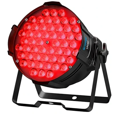 Imagen de BETOPPER Luces de Discoteca DJ Escenario DMX LED Par Foco Luz RGB 54x3w Proyector Iluminación Sonido Estroboscópica Lampe para Fiesta Bar Boda Casa Teatro Church Club LPC007 (1 Pieza)