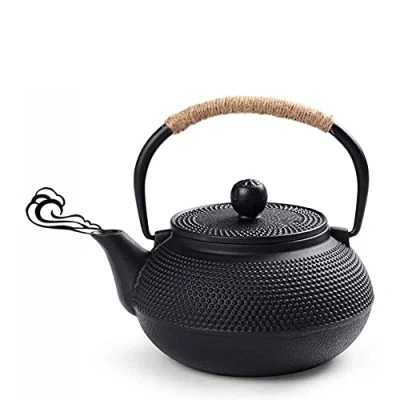 Imagen de Webao Tetera de Hierro Fundido Japonesa Tetsubin con infusor acero inoxidable 600ml