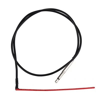 Imagen de Tbest Recogida de Guitarra Pickup,1Pc Ukulele Recoger Piezo Tranuctor tación Puente Piezoeléctrico Debajo Silla con Jack 2,5 mm reemplazo para Clásica/Folk