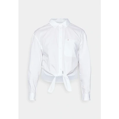 Imagen de Tommy Jeans Front TIE Shirt Blusa, Mujer, Talla: 42, White