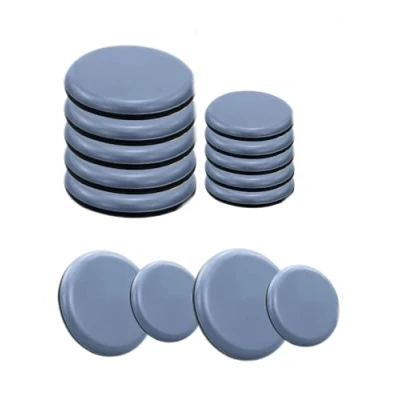 Imagen de 16 Piezas PTFE Redondos,Autoadhesivos Planeadores para Muebles,Deslizadores Muebles Ideal Mover Pesados, Ayudar en la mudanza y organizar Las oficinas(25 mm/50mm)