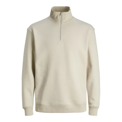 Imagen de Jack &amp; Jones Jjebradley HALF ZIP Sudadera, Hombre, Talla: Medium, Moonbeam