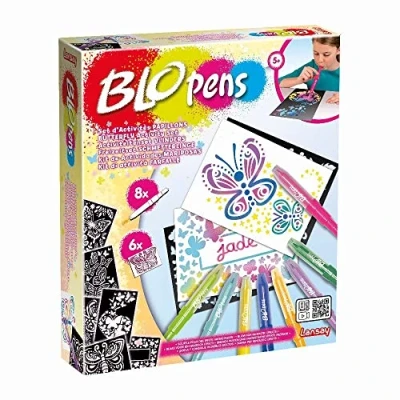 Imagen de Blopens Set de Actividades Mariposas Dibujos y colorear A partir 5 años Lansay