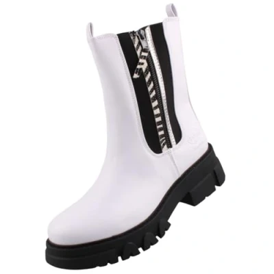 Imagen de Dockers by Gerli, Botas estilo Chelsea Mujer, blanco 49pu302 800500, 39 EU