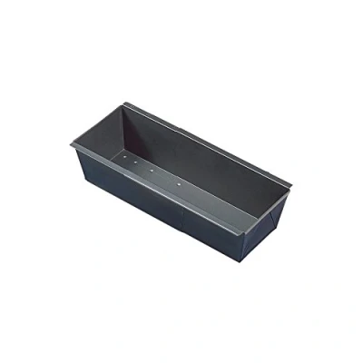 Imagen de ORIGINAL KAISER X mas Molde Rectangular Extensible 20 35 cm, Bandeja para Hornear Tamaño Ajustable de 500 1000 g, Revestimiento Antiadherente, Negro