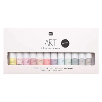 Imagen de Rico Pintura acrílica (12 colores, tonos pastel)