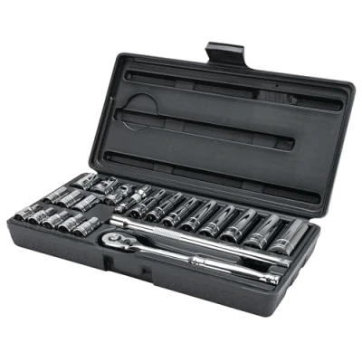 Imagen de Performance Tool W36901 Juego de llaves vaso SAE 1/4 pulgadas, 22 piezas
