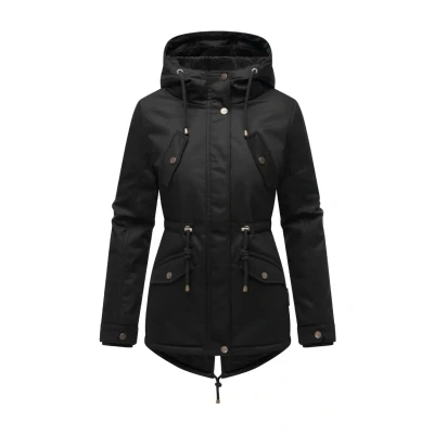 Imagen de Marikoo Manolya Abrigo de invierno, Mujer, Talla: Small, black with fur