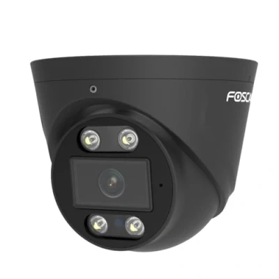 Imagen de Foscam Cámara Domo IP Exterior PoE 5MP con focos Luminosos y Sirena T5EP, Color Negro