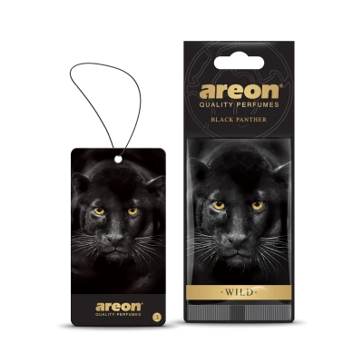 Imagen de AREON WILD Ambientador colgante para automóvil, lindo y divertido el hogar la oficina, perfume de colonia premium con fragancias naturales, aroma larga duración, fresco lujoso, diseño