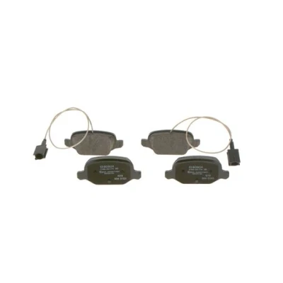 Imagen de BOSCH 0 986 494 779 Juego de pastillas freno Low Metallic con sensor desgaste incorporado Chapa antichirridos FIAT: Panda II Hatchback