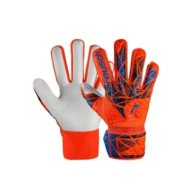 Imagen de Reusch Attrakt Starter Solid Finger Support Junior Keepers Guantes para niños Todas Las Superficies de Campo