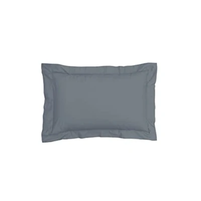 Imagen de Sleepdown Fundas de Almohada 100% algodón Puro, Juego Dos Oxford Lujo, Suaves y acogedoras, Color Pizarra, 63 x 89 cm, (5056557501915)