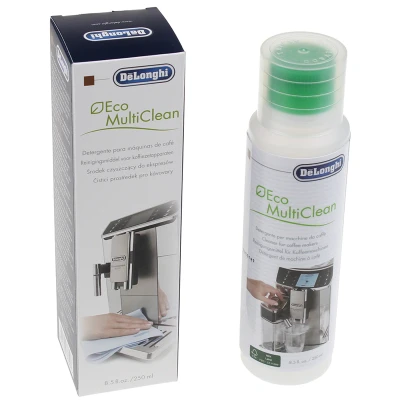 Imagen de Limpiador líquido para cafeteras De&#039;Longhi DLSC550 Eco MultiClean, 0.25 l, Blanco