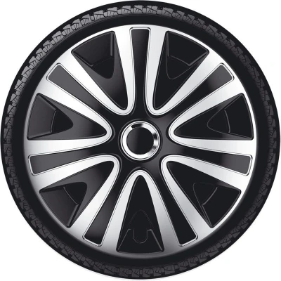 Imagen de AutoStyle PP 5343SB Tapacubos 13in negro/plata
