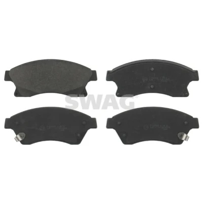 Imagen de SWAG 40 91 6789 Juego de pastillas freno Eje delantero con avisador acústico desgaste OPEL: Astra J Hatchback, GTC