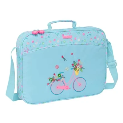 Imagen de Safta M385a 642449385, Cartera Extraescolares Unisex niños, Azul, Estándar