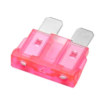 Imagen de Heschen Fusible de hoja ATC 4 para coche o camión 4A (25 unidades), color rosa