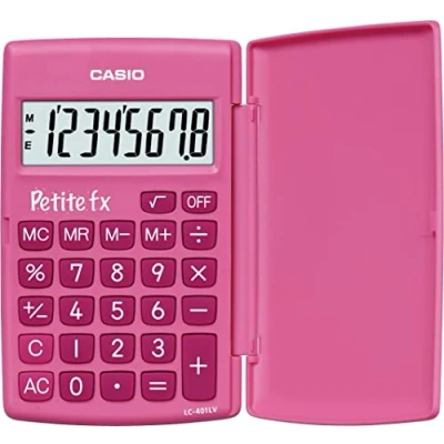 Imagen de Casio LC 401LV PK Calculadora básica, rosa