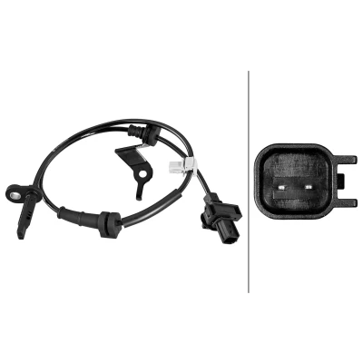 Imagen de HELLA 6PU 358 218 651 Sensor de ABS con pinza/grapa Hall 2 585
