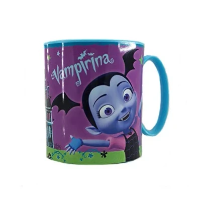 Imagen de ALMACENESADAN 2024; Taza microondas Vampirina; Capacidad 350 ml; Producto de plástico; No BPA